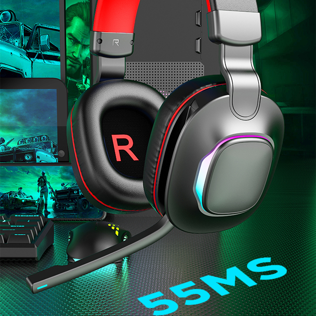 Pinkes kabelloses Gaming-Headset für Damen 3
