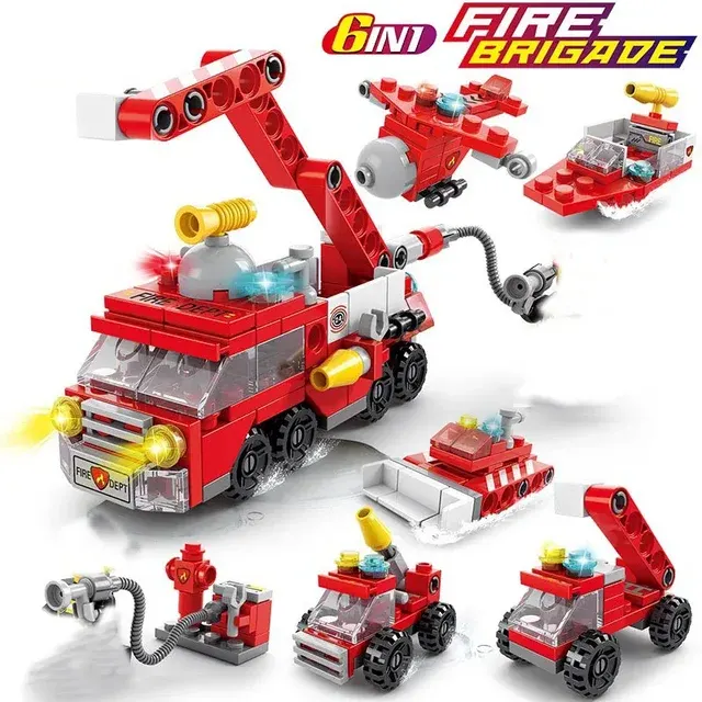 Feuerwehr-Bausteine-Set 2