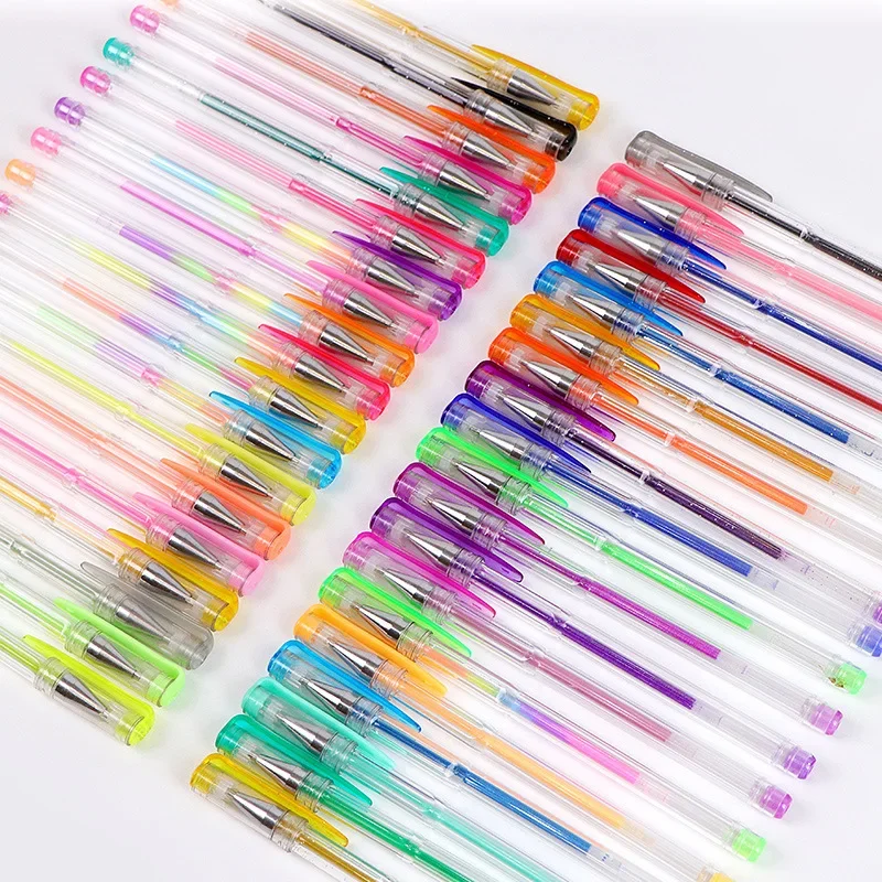 100-teiliges Gelstift-Set, Bunte Farben 2