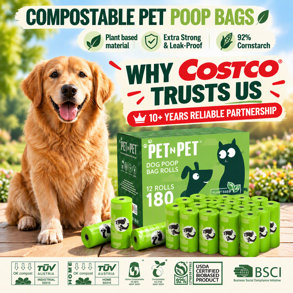 Geruchsbindende Hundekotbeutel 270er-Pack