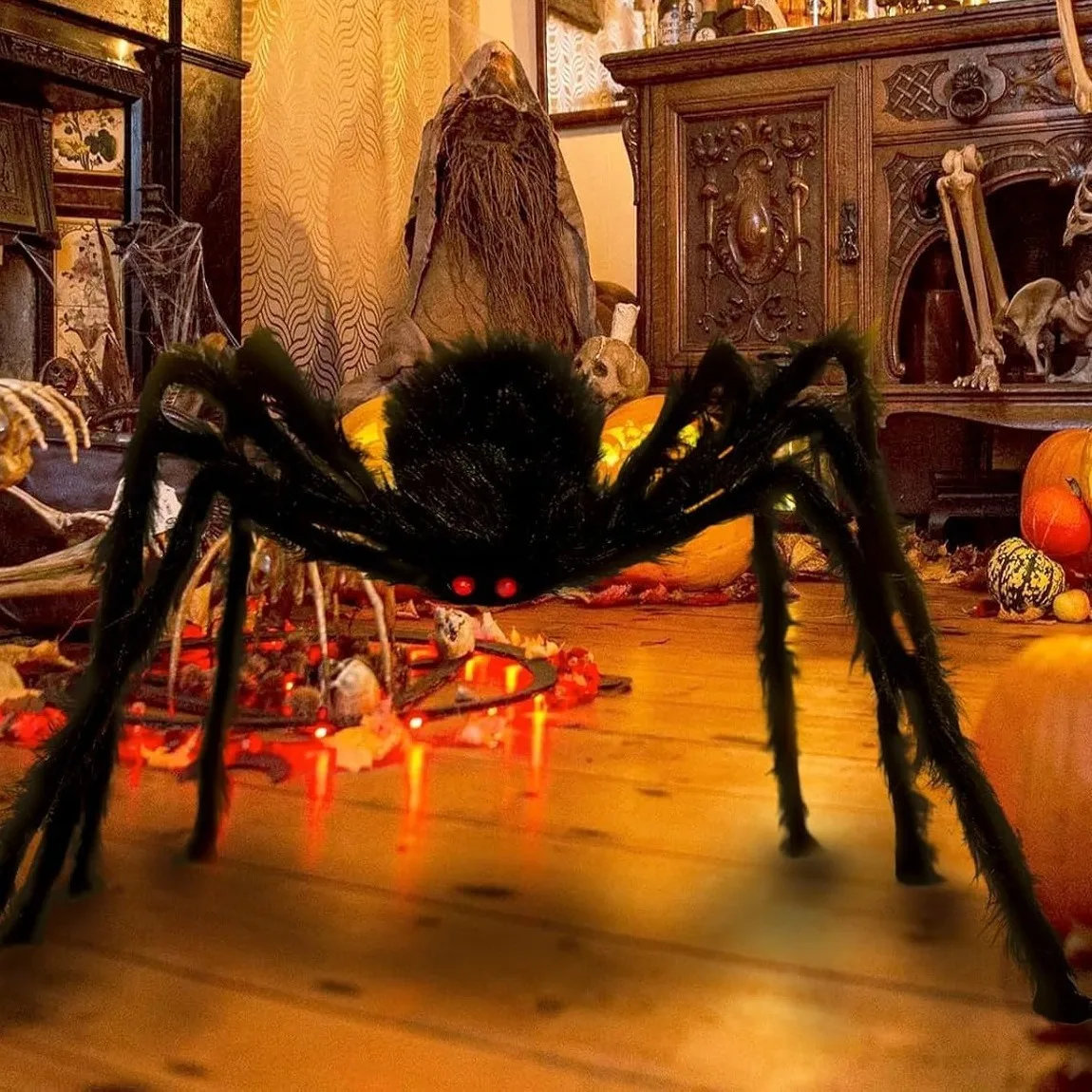 Riesige Halloween-Spinne für Innen und Außen 4