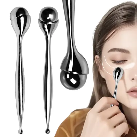 Metall-Augenroller 2-in-1 mit Eiswalze
