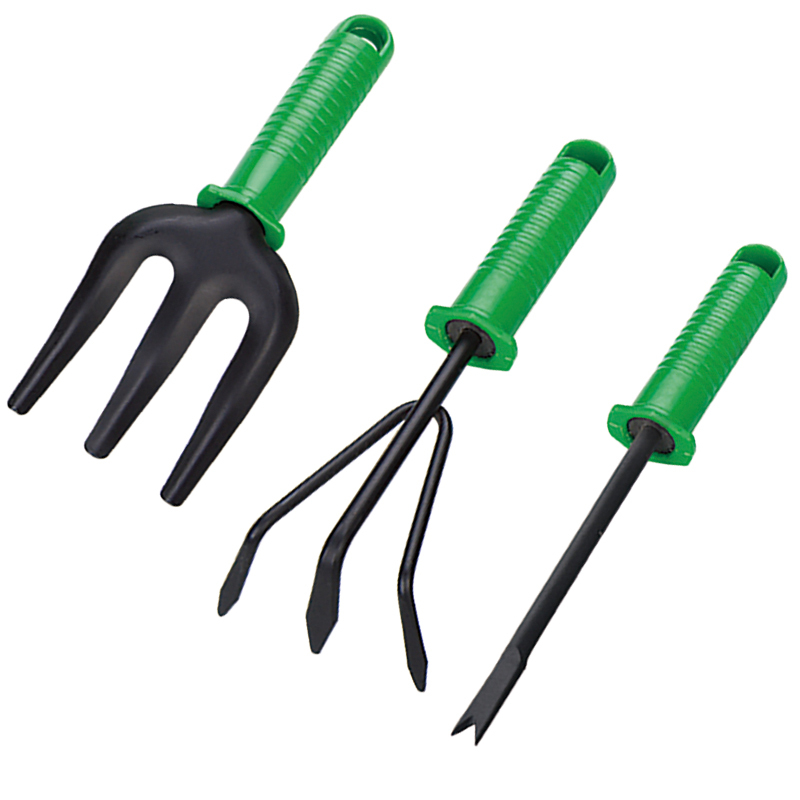 Handgefertigtes Mini-Gartenwerkzeug-Set aus Carbonstahl 2