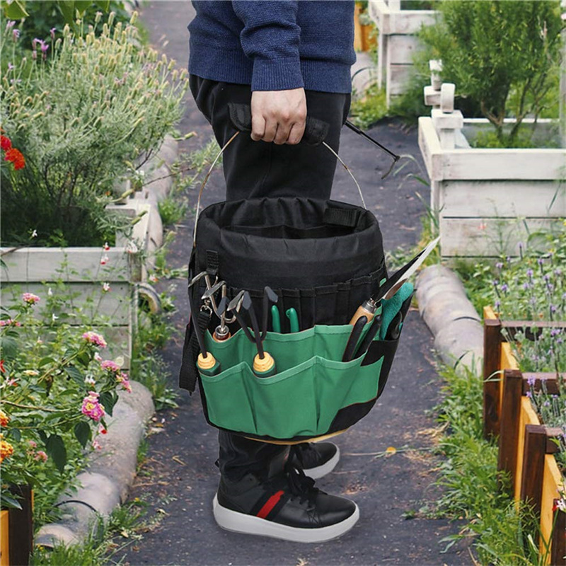 Wasserdichte Gartenwerkzeug-Organizer-Tasche mit Griff 4
