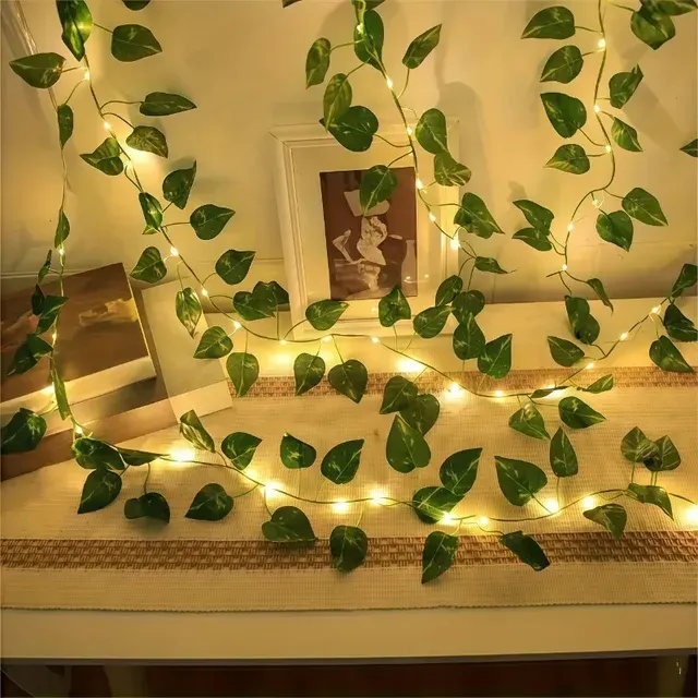 LED-Blätter-Lichterkette 2