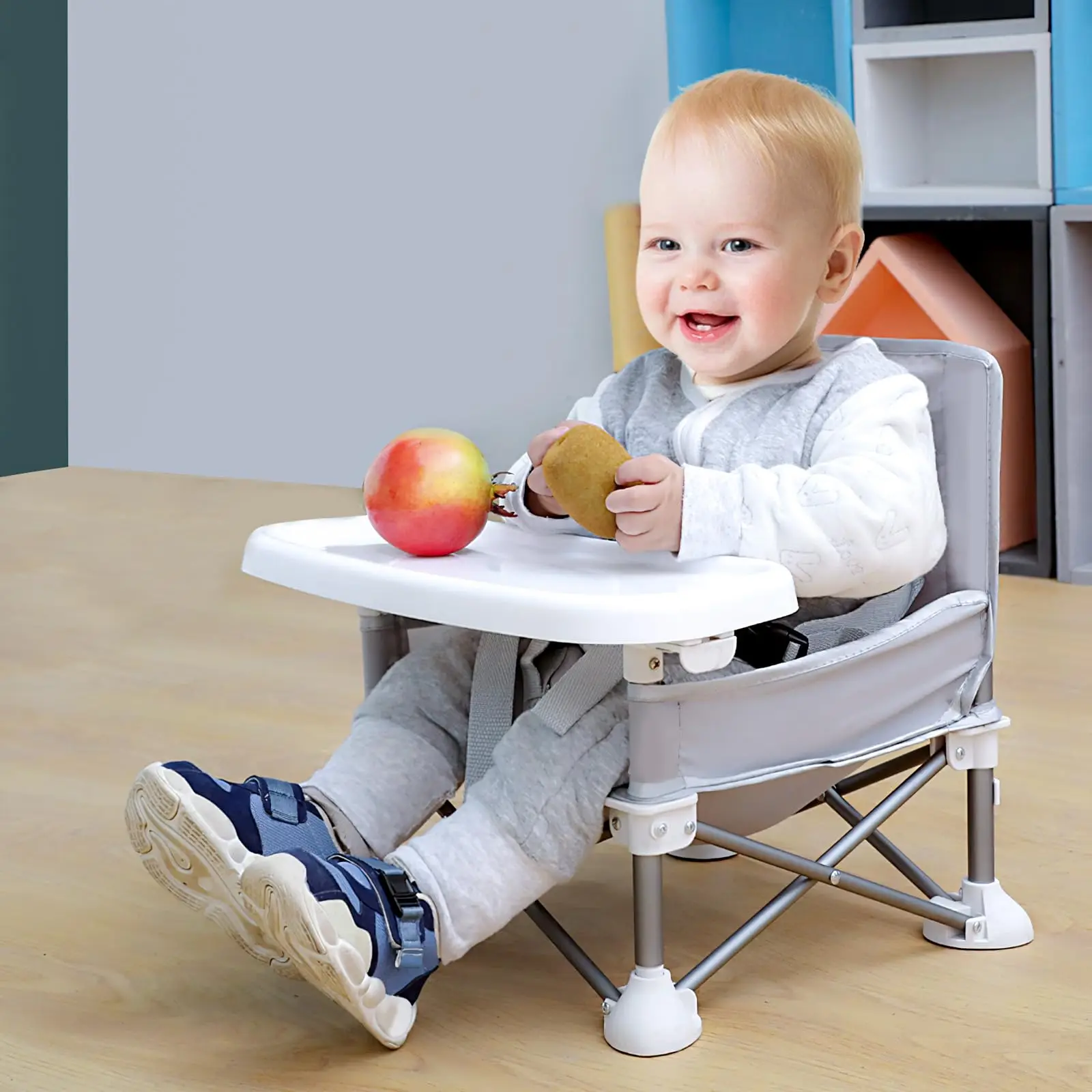 Faltbarer Baby-Esszimmerstuhl 4