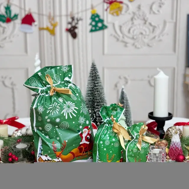 Kunststoff-Geschenkbeutel mit Kordelzug 2