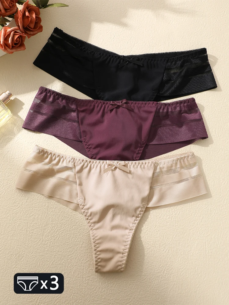 Damen-Spitzentanga-Set