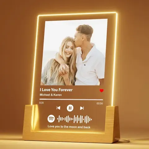 Personalisierte Spotify-Plakette