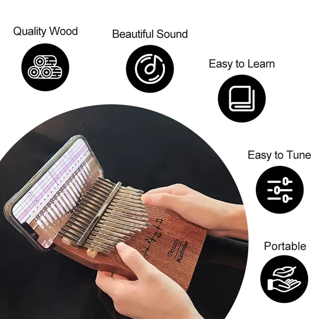 Kalimba Daumenklavier 3