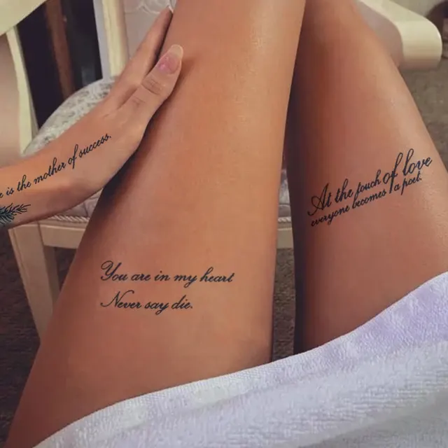 Temporäres Tattoo 3