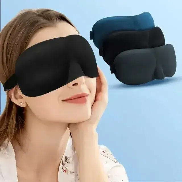 Lichtblockierende Schlafmaske mit Konkavform 2