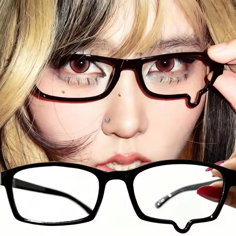 Retro Y2K Anime-Tränenbrille für Cosplay 2
