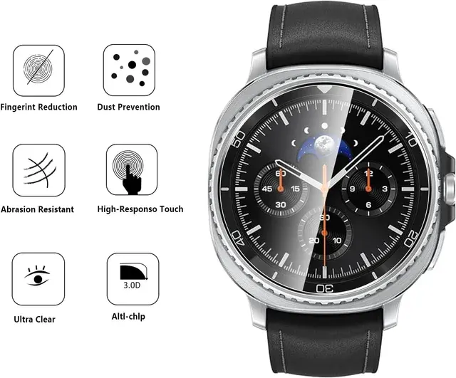 Gehärtete Schutzfolie für Galaxy Watch 4