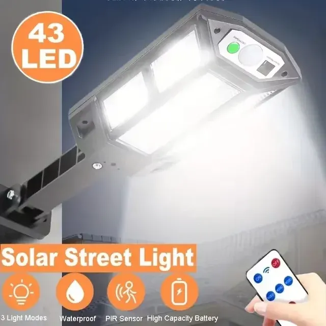 Solar-Wandleuchte mit Bewegungssensor für Außen 2