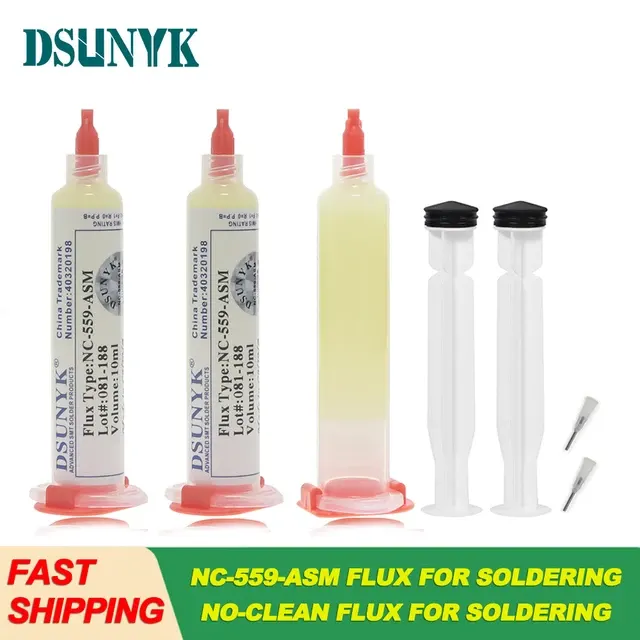 Flussmittel NC-559 10 cc für SMD-Löten 2