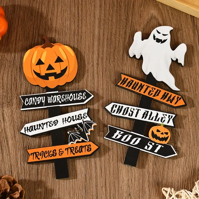 Halloween-Holzornament 4