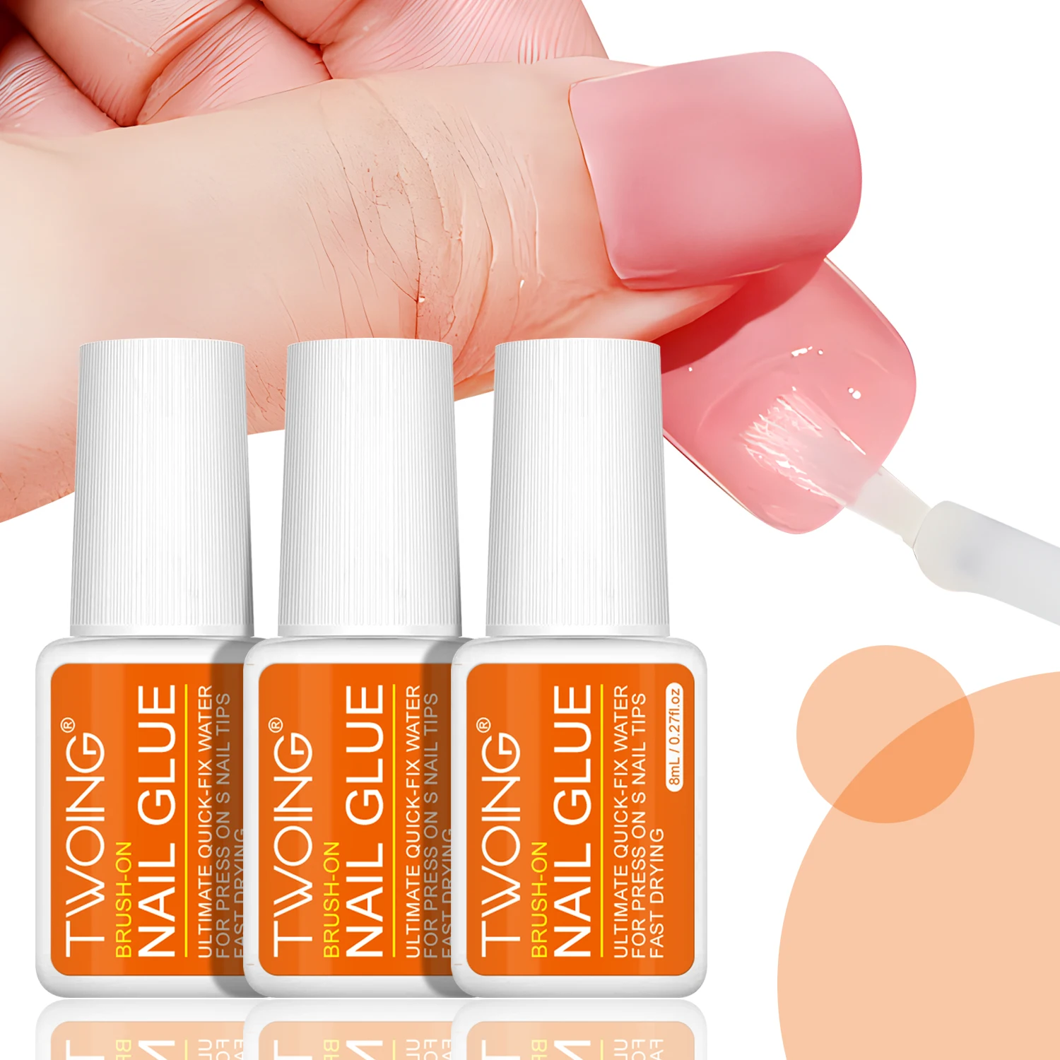 Wasserfester Nagelkleber für Acrylnägel 2
