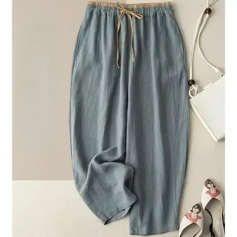 Hose mit weitem Bein