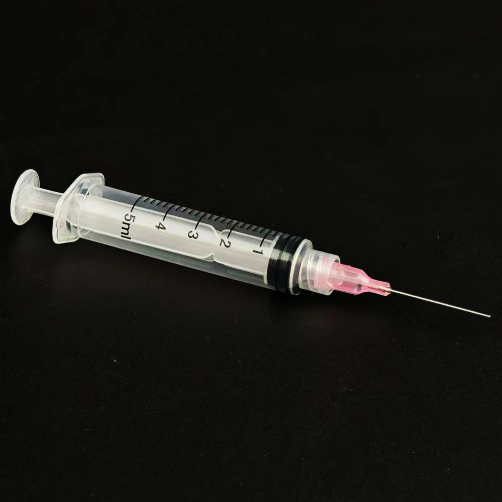 Premium-Tintenfüllspritze 5 ml mit Stumpfnadel 3