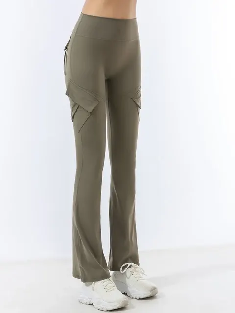 High-Waist-Schlaghose 4