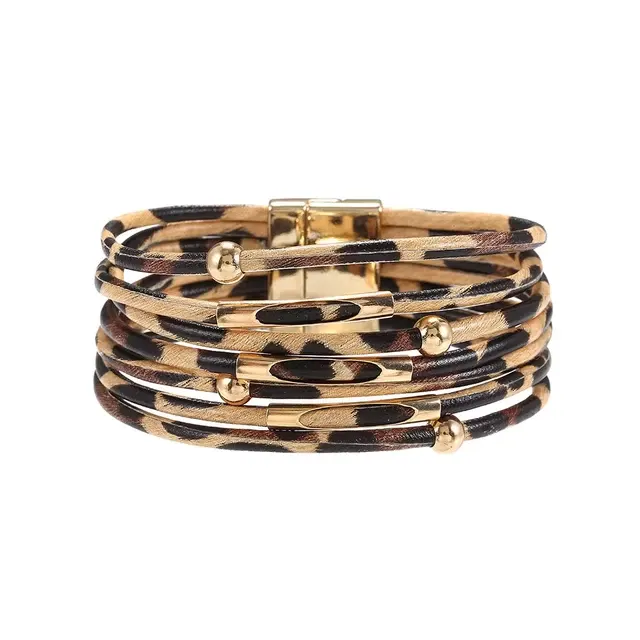 Mehrlagiges Lederarmband 1