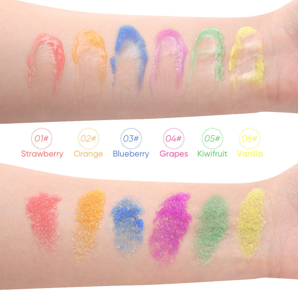 Fruchtiges Lippenpflege Set mit Öl 4