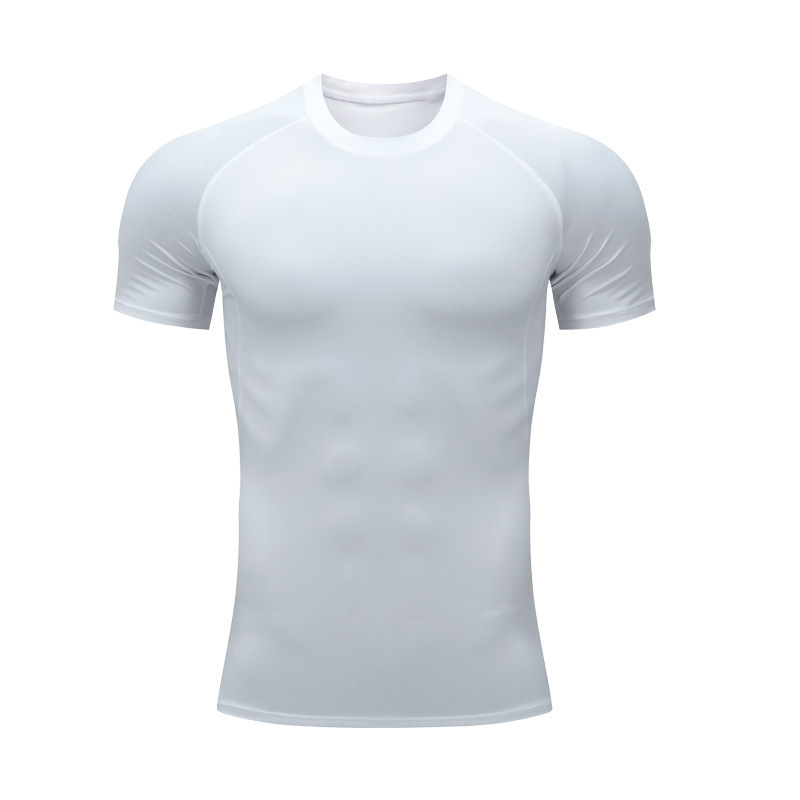 Herren-Sport-Kurzarmshirt, elastisch, schnelltrocknend 4