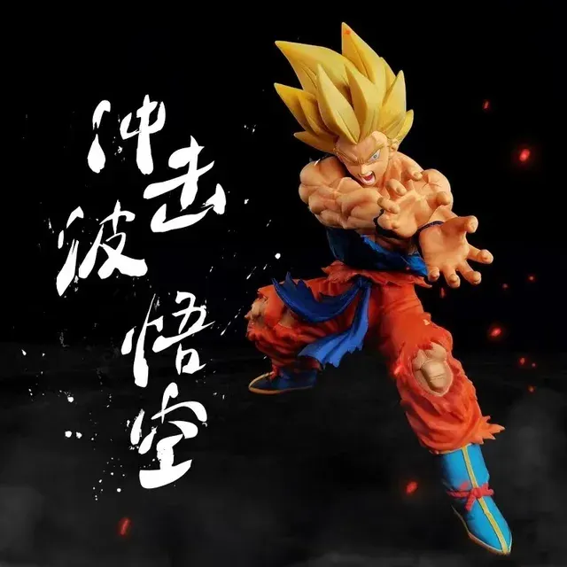 Son Goku PVC Sammlerfigur mit Schockwelle 2
