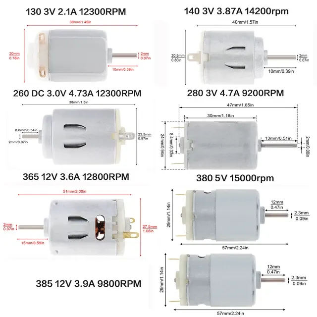 Mikro-Gleichstrommotor 2