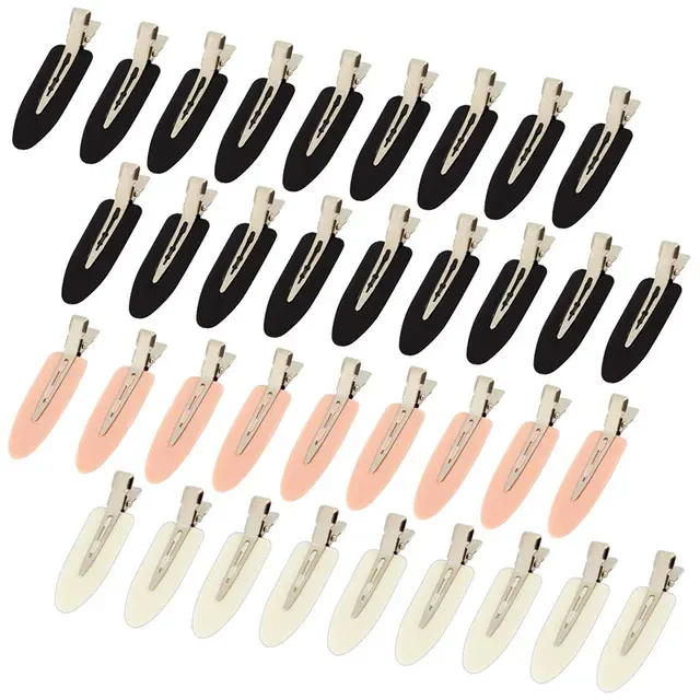 10er-Set knickfreie Basic-Haarspangen für Mädchen 1