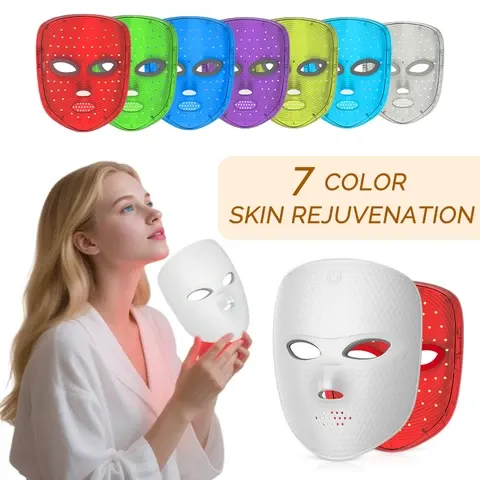 Silikon-LED-Gesichtsmaske