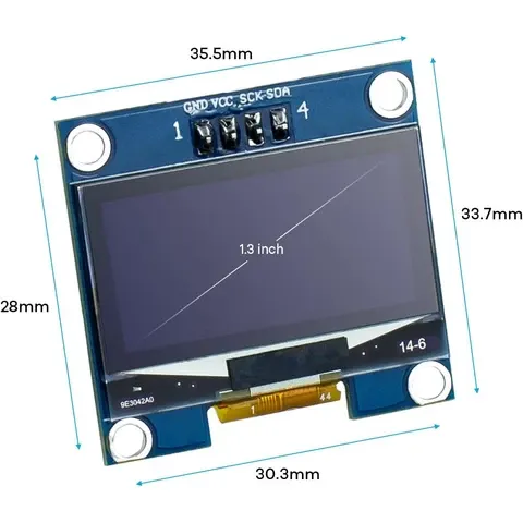OLED-Anzeigemodul