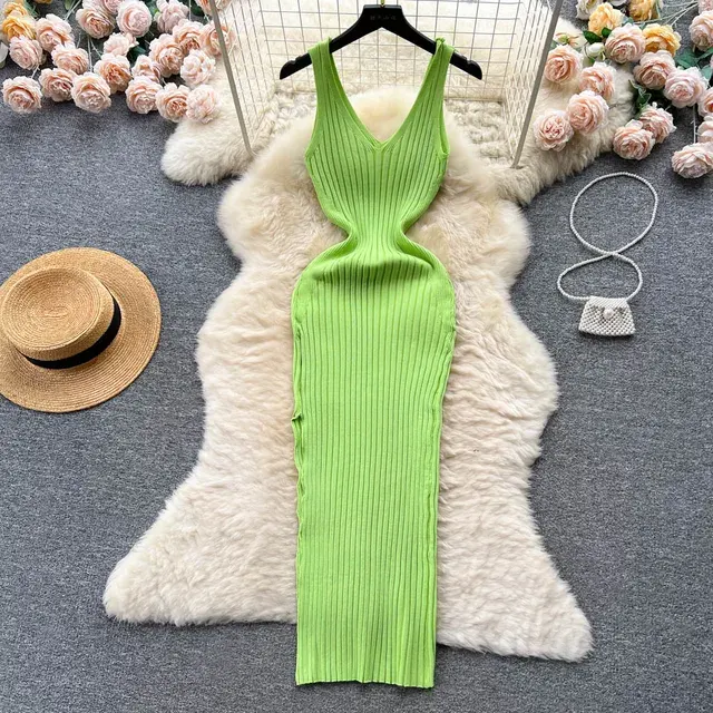 Strick-Bodycon-Kleid 2