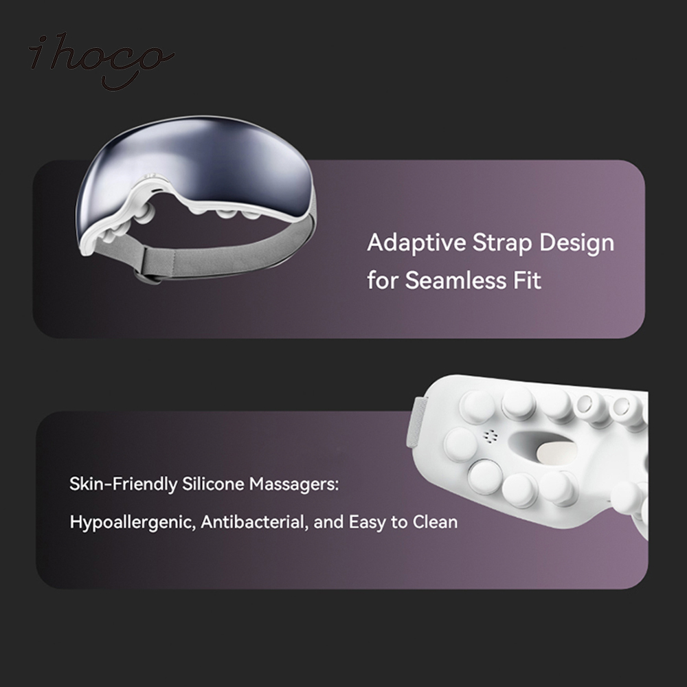 Faltbare Heiz-Augenmassage mit Bluetooth 4