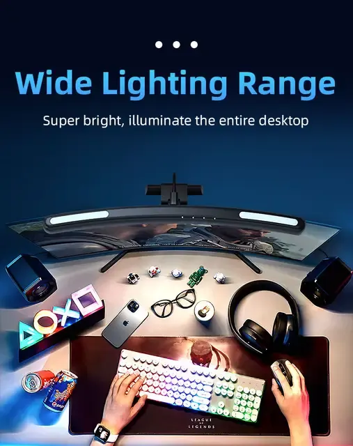 Monitor-Lichtleiste 3