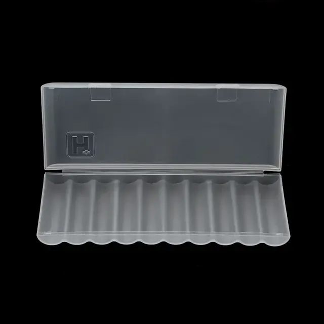 10-Slot Hartbox für AAA AA 18650 Batterien 3