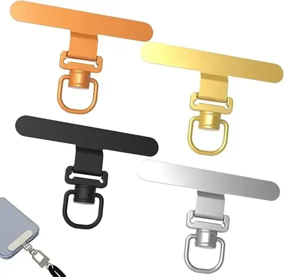 360°-Telefon-Lanyard-Clip aus Edelstahl 2