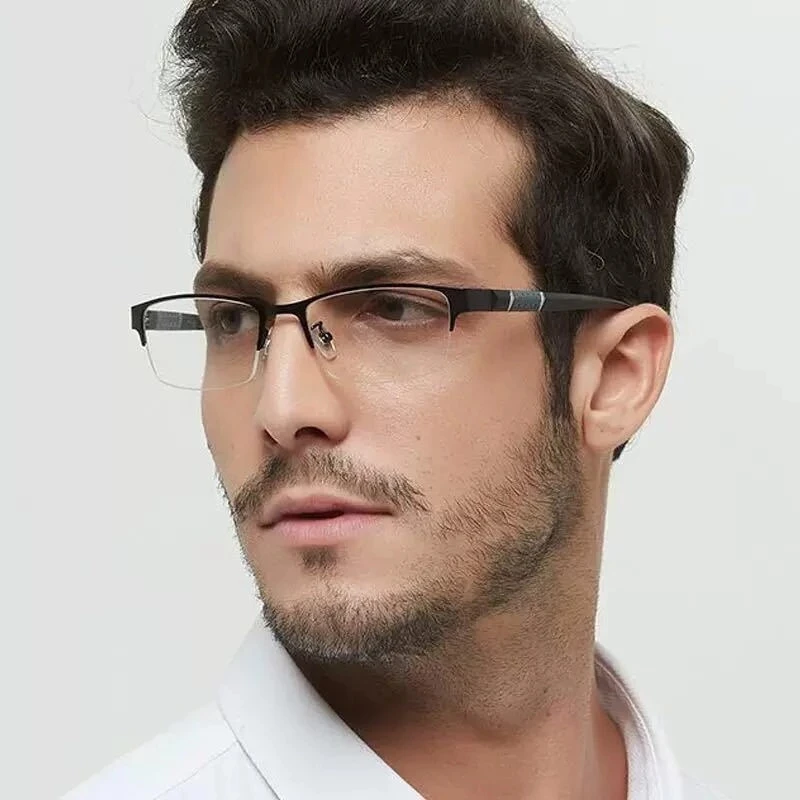 Halbrand-Lesebrille im Business-Look 2