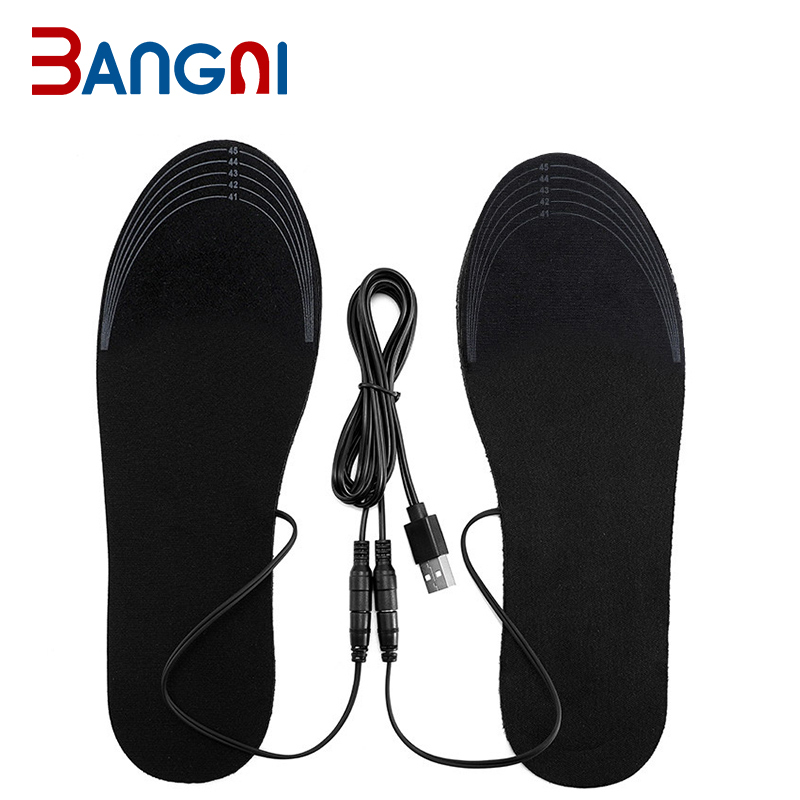 USB Beheizbare Einlegesohlen für Winterschuhe