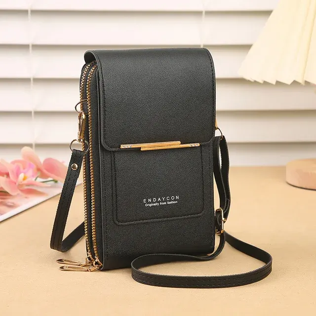 Touchscreen-Handytasche Damen Umhängetasche mit Kartenfach 3