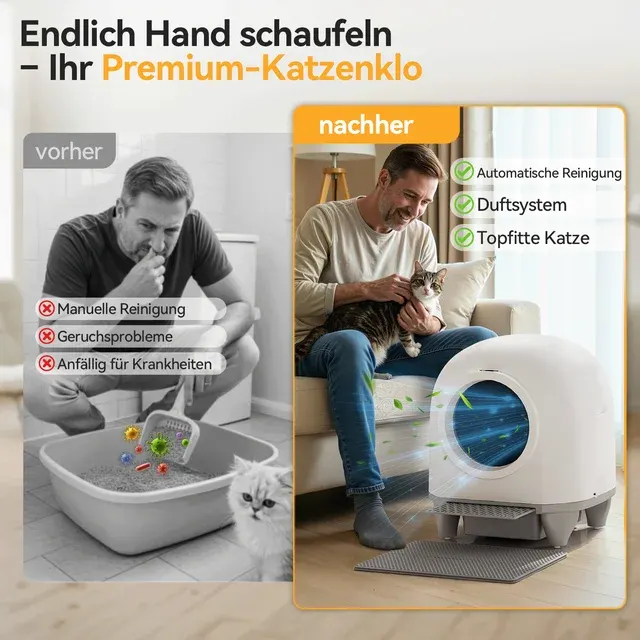 automatische Katzentoilette 4