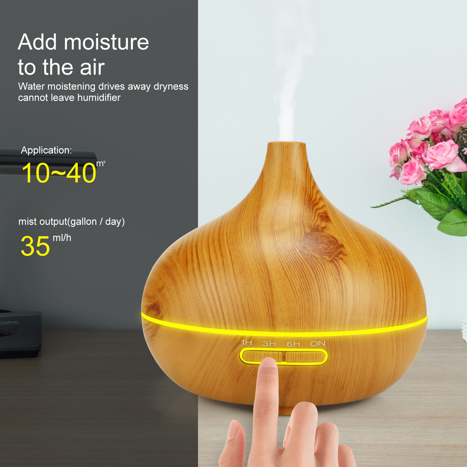 Zwiebelförmiger Aroma Diffuser 400 ml 3