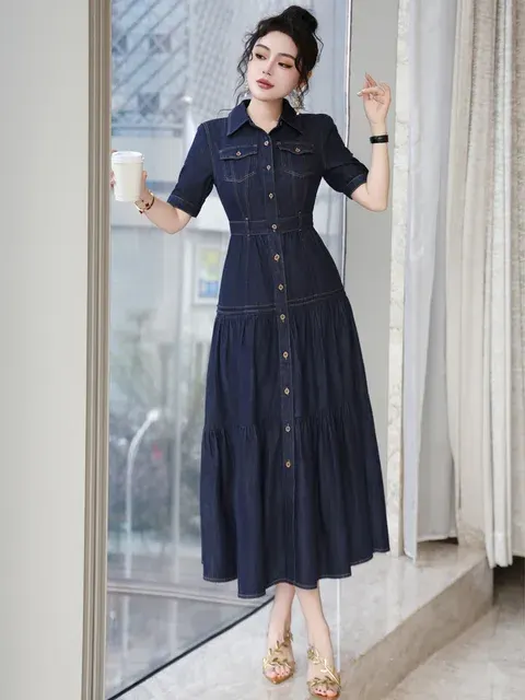 Jeans-Hemdkleid 4