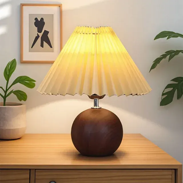 Plissee-LED-Tischlampe 4