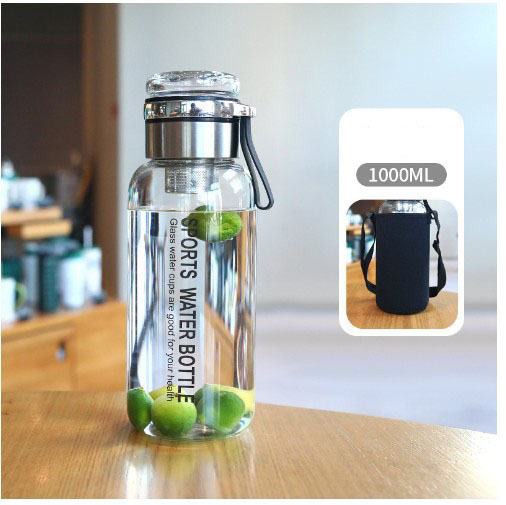 Trinkflasche mit Fruchteinsatz 2