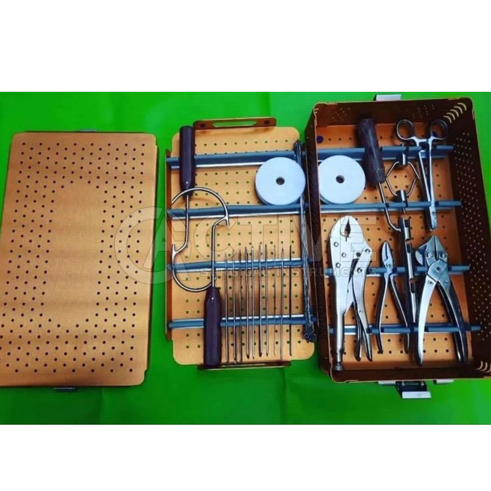 Orthopädisches K-Draht-Set mit Nadelhalter 2