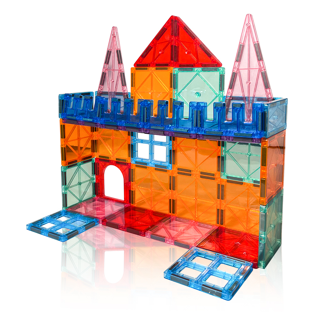 Magnetische 3D-Bausteine aus ABS für Kinder 4