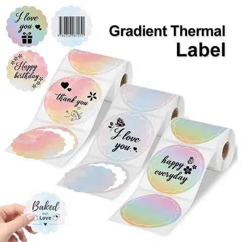 Thermo-Etikettenrolle