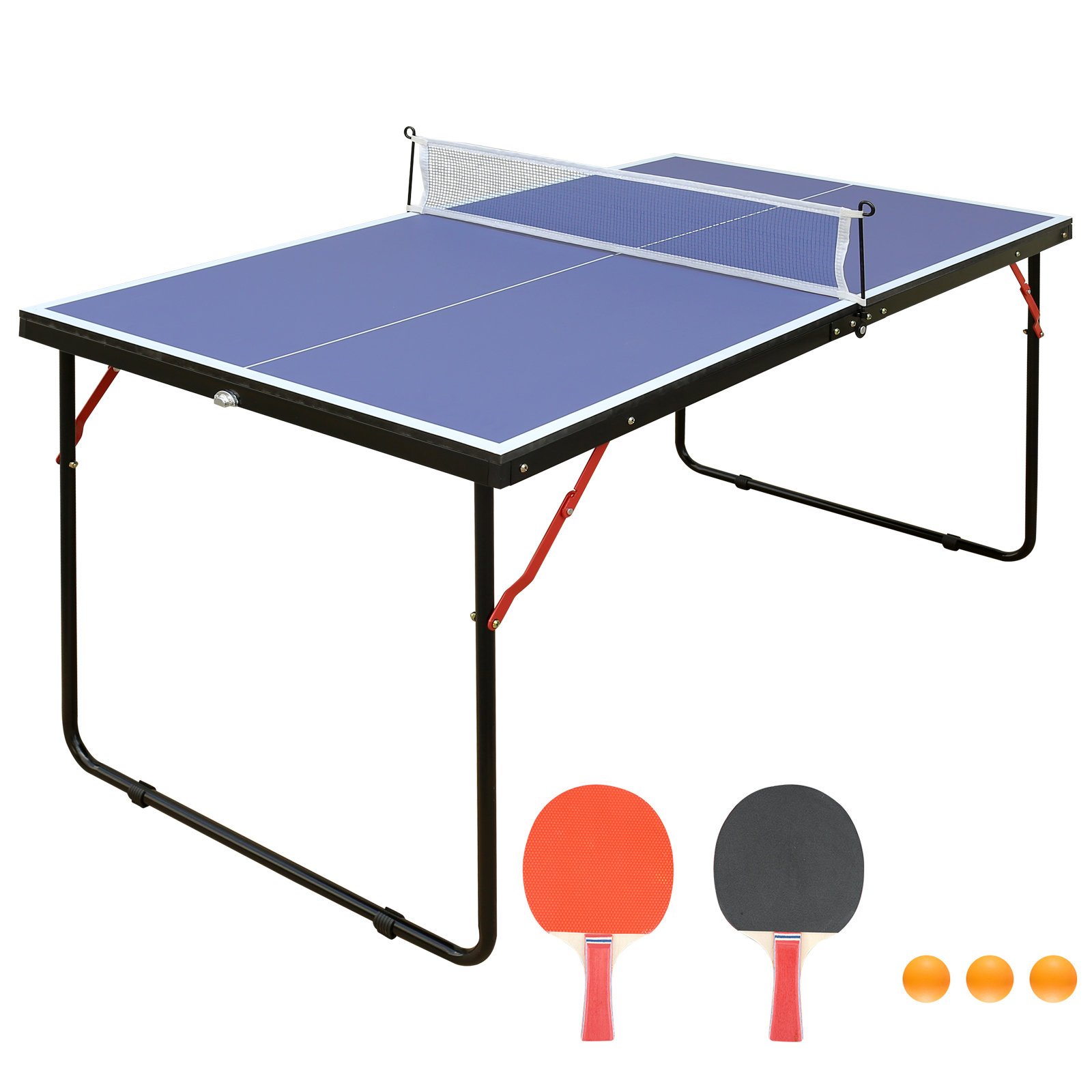 Klappbare Tischtennisplatte